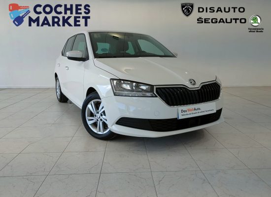 skoda fabia blanco ocasión en oferta Cochesmarket